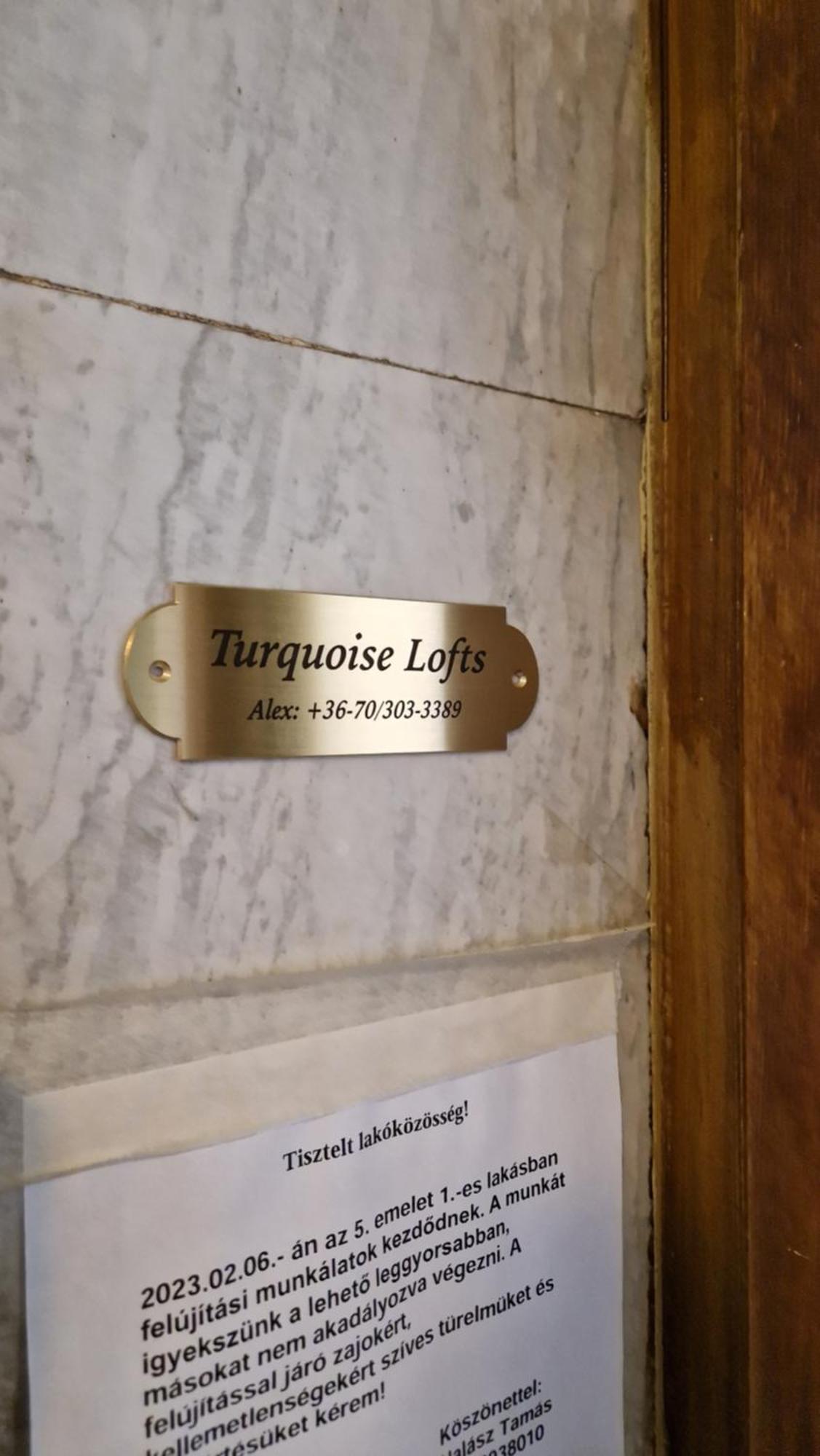 Turquoise Lofts Apartman Budapest Kültér fotó